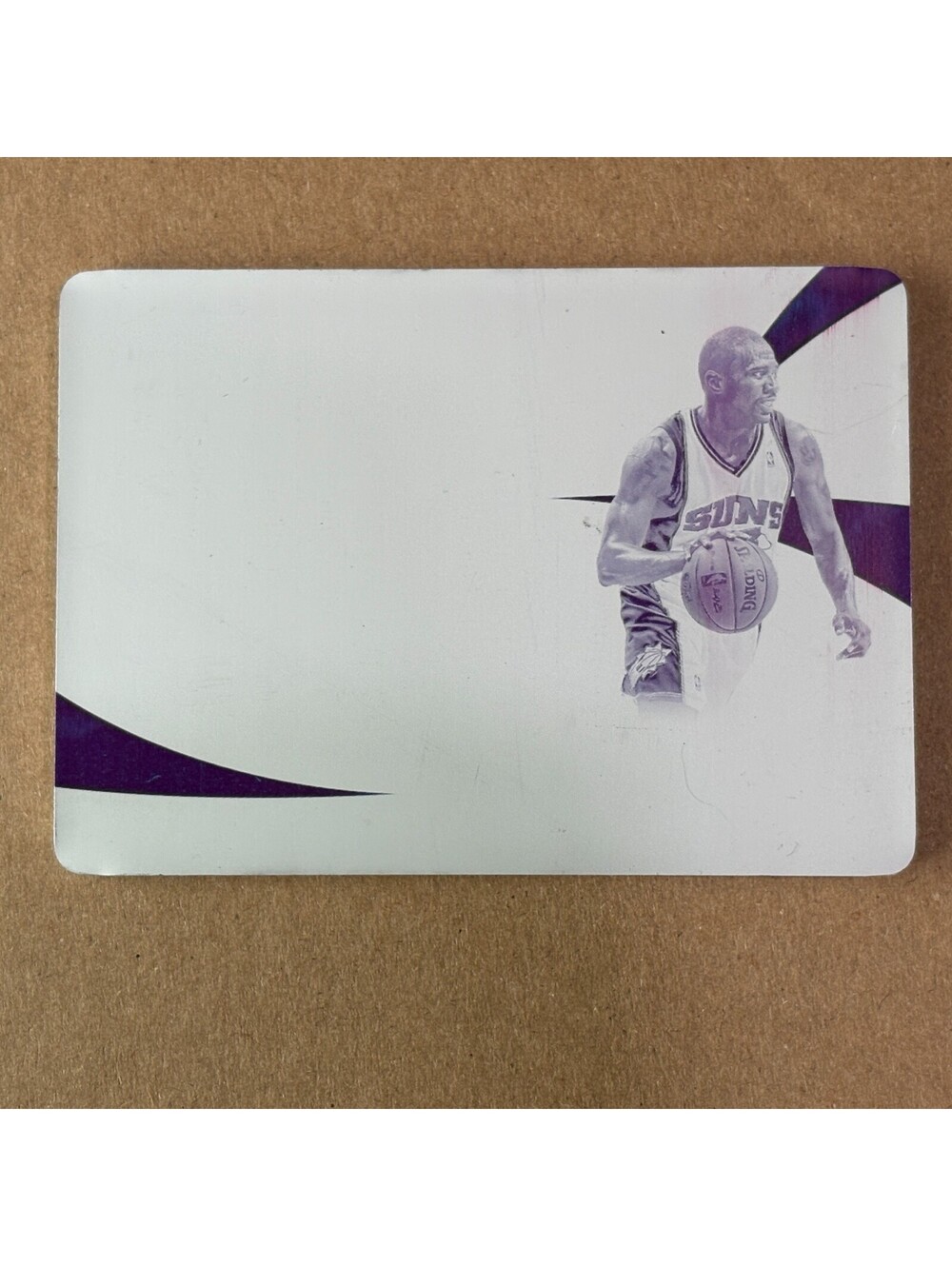 2020-21 Immaculate Jason Richardson Sole of the Game #17 Magenta Printing Plate